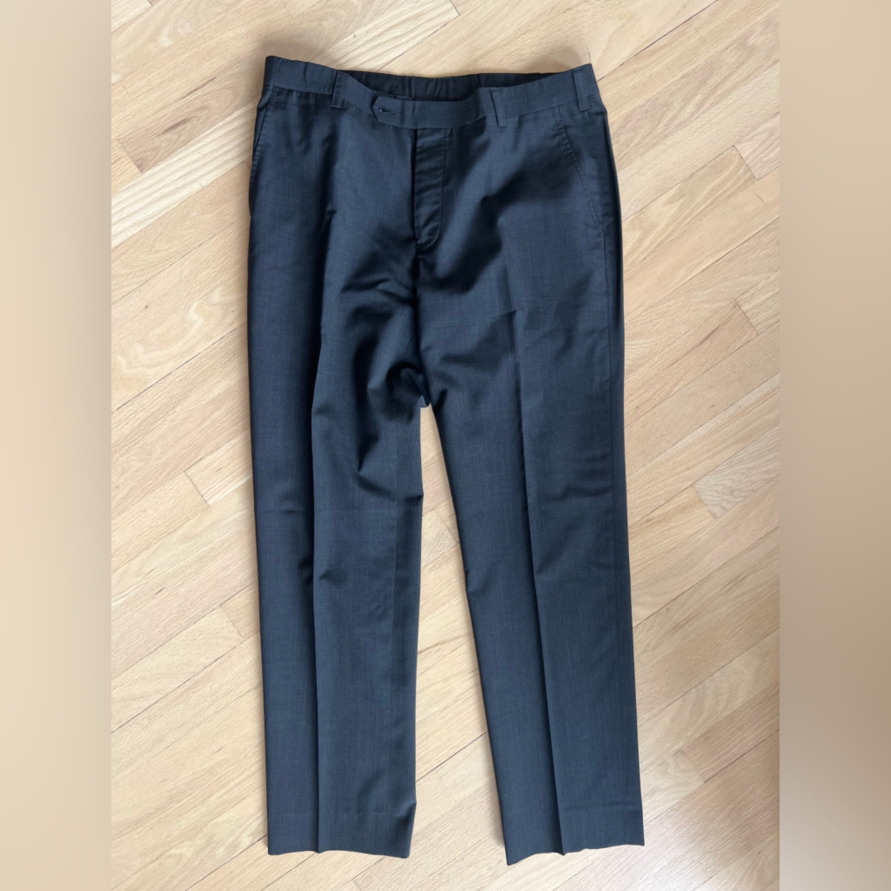 Men's Charcoal Dress Pants
